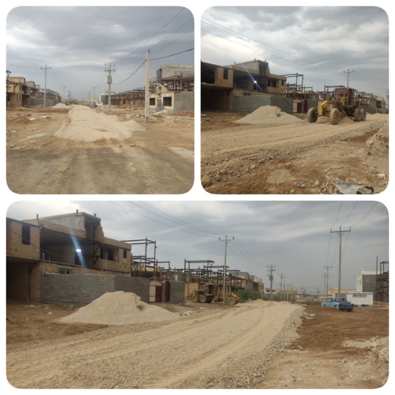 آغاز عملیات آماده‌سازی و زیرسازی خیابان سلمان فارسی جهت روکش آسفالت