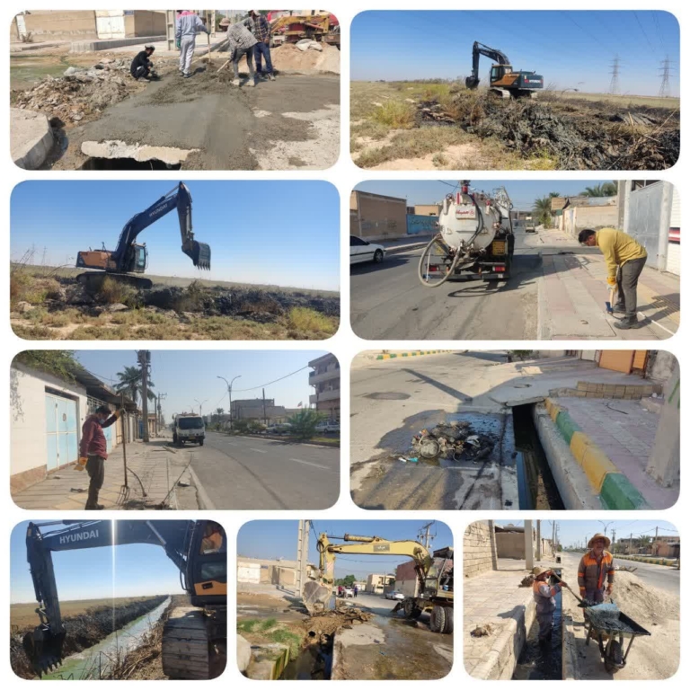 اقدامات پیشگیرانه شهرداری چمران در برابر آبگرفتگی‌های ناشی از بارش‌های فصلی